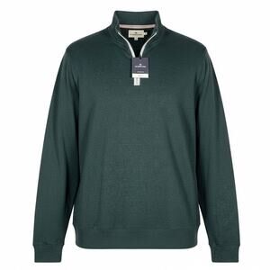 The Normal Brand Puremeso Weekend Quarter Zip Pullover Green XXL NWT